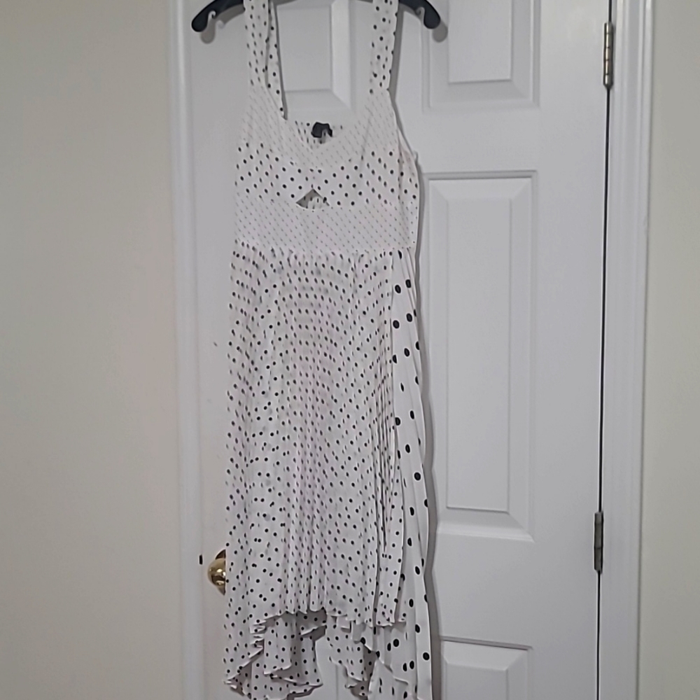 Banana Republic polka dot dress size 4